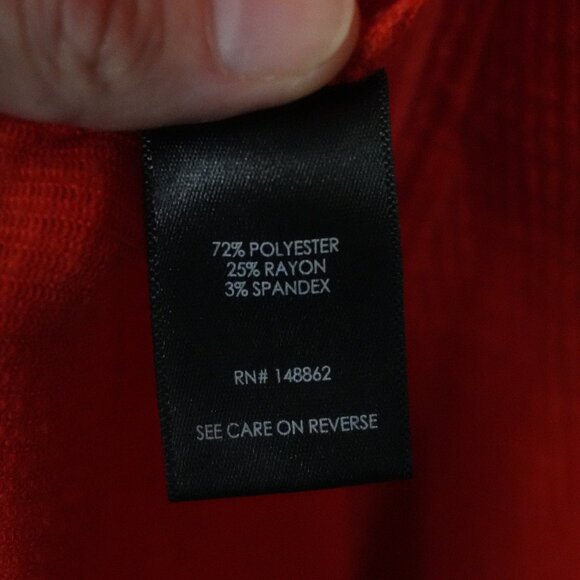 Ribbed Retro Vibe Orange Torrid Size 1 Short Sleeve Dress with Pockets - Picture 6 of 7